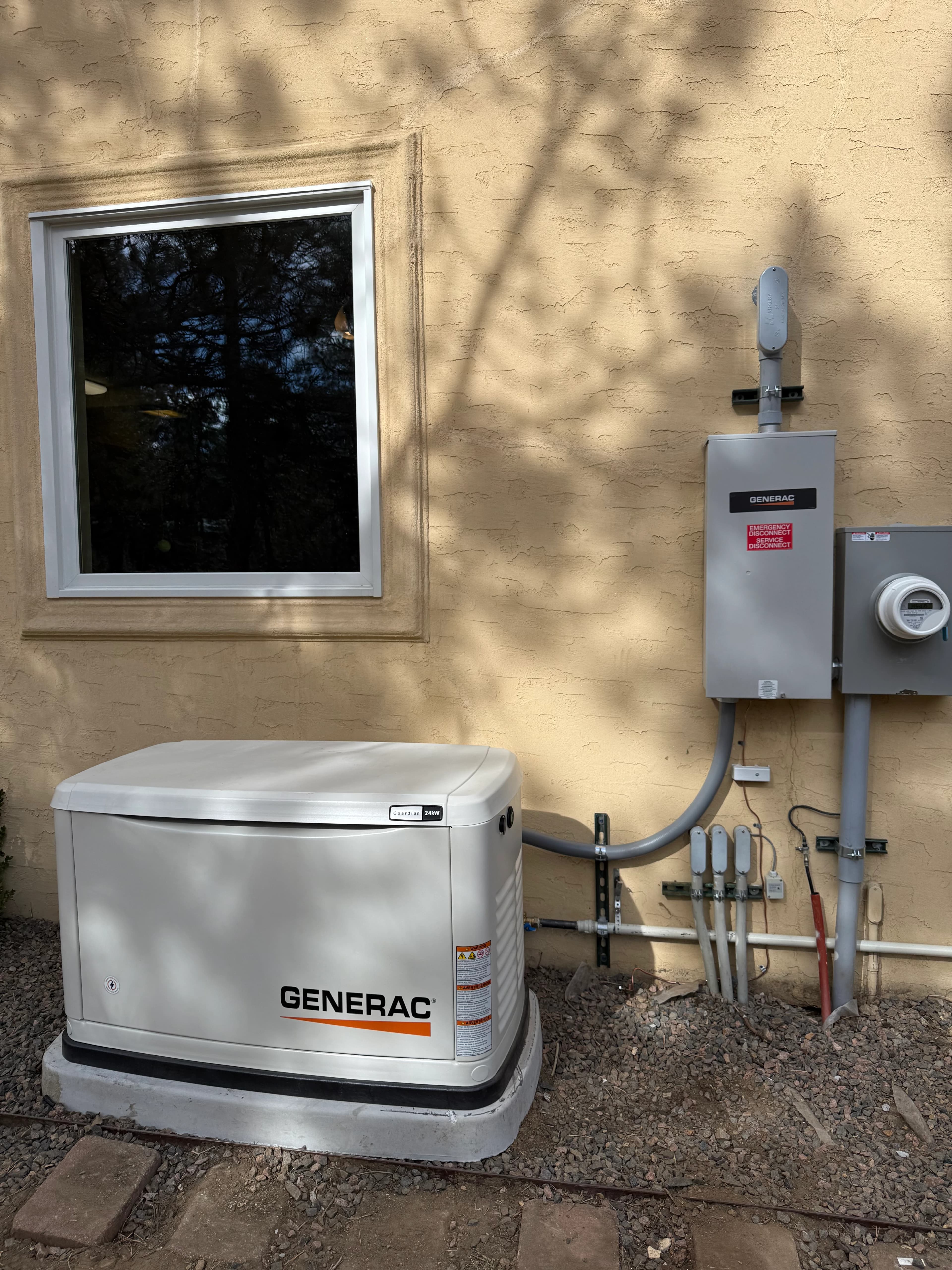 Generac generator installation