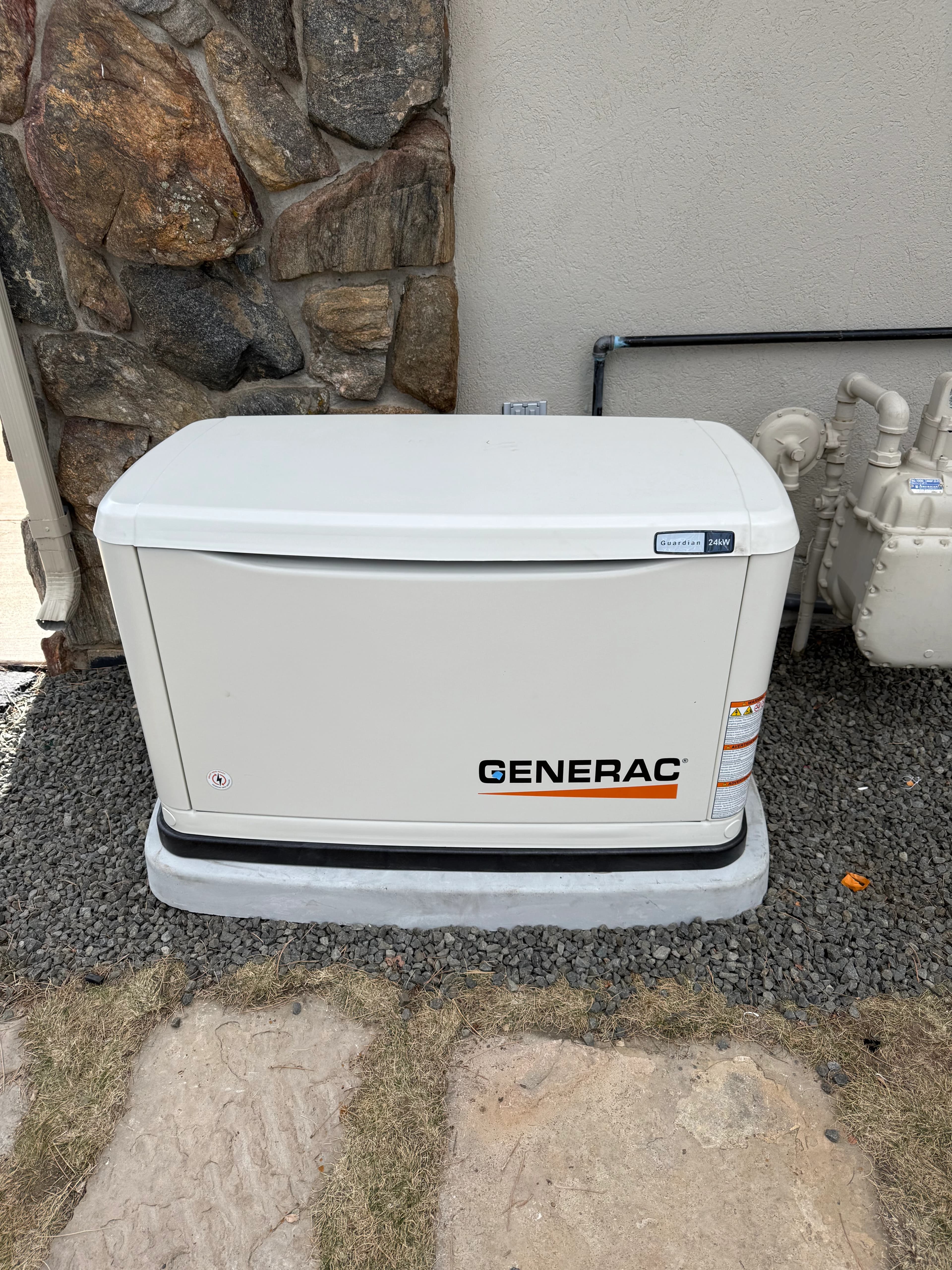 Generac generator installation two